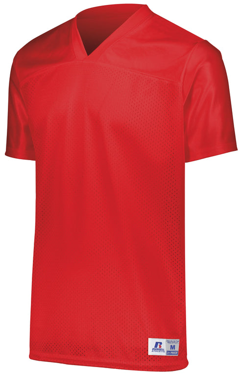 Russell Athletic Solid Flag Football Jersey (R0593M), Color 'True Red'